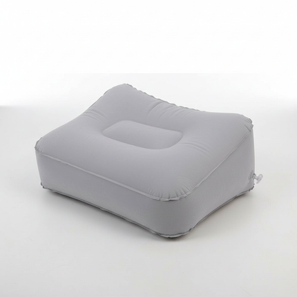 Inflatable Soft Footrest Pillow PVC Inflatable Foot Rest Pillow Cushion Air Travel Office Home Leg Up Relaxing Feet Almohada