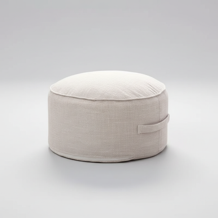 Tea Ceremony Floor Poufs With Fillings Cotton Linen Tatami Footstool Ottoman Thicken Meditation Cushion Yoga Round Cushion Futon