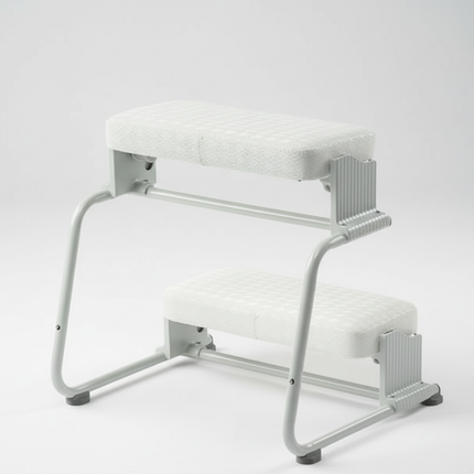 Ergonomic Adjustable Foot Rest Stool - Anti-Slip Office Footrest Pregnancy Safe Floor Pedal for Home/Work Desk Comfort