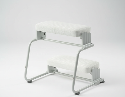 Ergonomic Adjustable Foot Rest Stool - Anti-Slip Office Footrest Pregnancy Safe Floor Pedal for Home/Work Desk Comfort