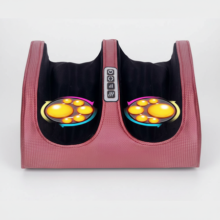 Electric Foot Massager Heating Therapy Hot Compression Shiatsu Kneading Roller Muscle Relaxation Pain Relief Foot Spa Machine