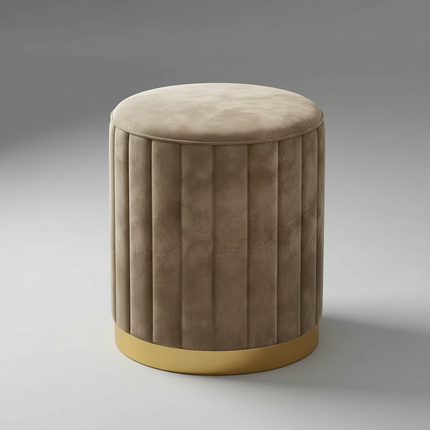 Fashion Storage Stool, Shoe Changing Stool, Makeup Stool, Bedroom Dressing Table Round Stool, New Round Stool with Storage Space