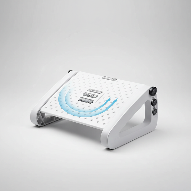 Foot Rest for Under Desk at Work,Adjustable Height Foot Rest Portable Under Desk Foot Stool for Home,Office