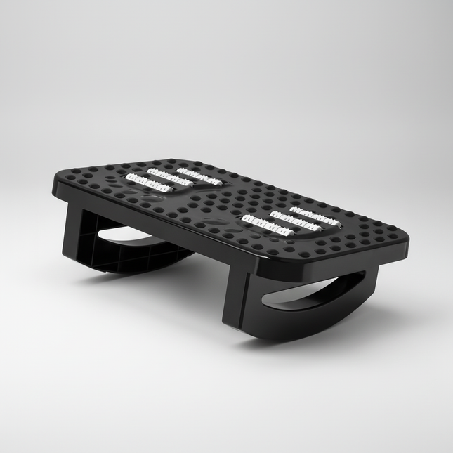 Under Desk Foot Rest Stool - Versatile & Washable for Office, Home, Car Use. Relieves Back, Knee & Lumbar Pain