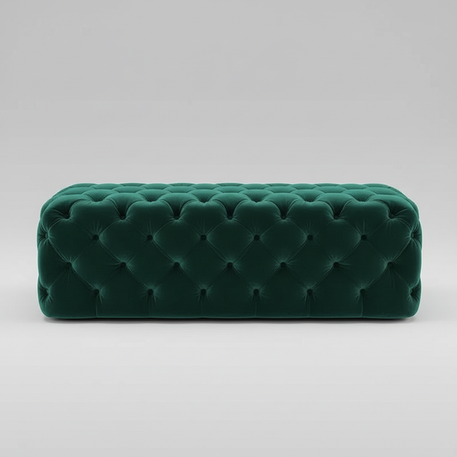 Nordic Multi-color Velvet Stools Living Room Furniture Resting Ottomans Home Entrance Bench Bedroom Bed End Shoe Changing Stool