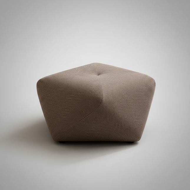 UVR  Living Room Tea Table Sofa Sitting Stool Solid Wood Octagonal Stool Doorway Checkroom Shoe Changing Household Low Stool