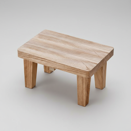 Creative Small Wood Chair Household Shoe Changing Stool Ins Sofa Living Room Foot Rest Stool Tea Table Children Bathroom Footsto
