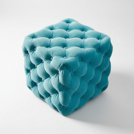 Light Luxury Velvet Foot Pedal Living Room Shoe Bench Creative Pull Buckle Hallway Ottoman High Elastic Sponge Dressing Stools