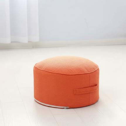 Tea Ceremony Floor Poufs With Fillings Cotton Linen Tatami Footstool Ottoman Thicken Meditation Cushion Yoga Round Cushion Futon