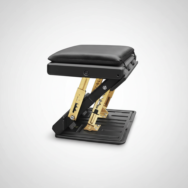 Adjustable Under Desk Footrest  With Massage Surface , Removable Soft Foot Rest Pad Ergonomic 4 Height Position Adjustable