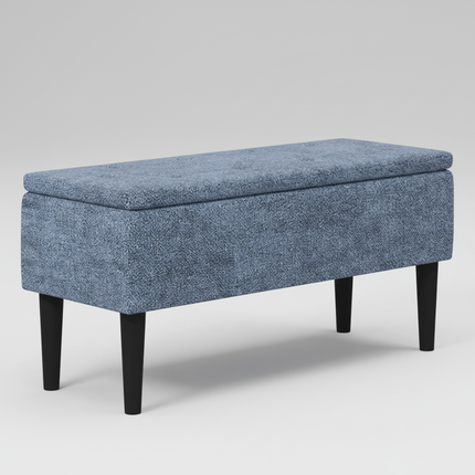 Homcom Bedroom Storage Chest 47 L with Flip Lid 95X38X45 cm