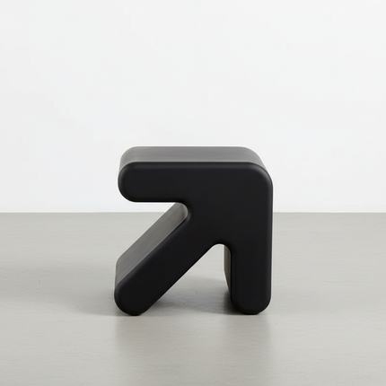 Warming New Style  Modern Simple Arrow Stool Creative Plastic Small Love Stool Fitting Room Door Shoe Stool Rest Stool