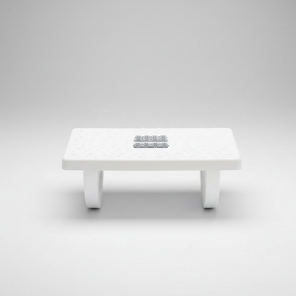 Foot Rest Under Desk Rocking Footstool with Massage Rollers Foot Rest Foot Relaxation Circulation for Home Study Office Work