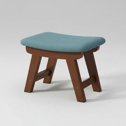 Cloth Small Stool Creative Household Shoe Stool Tea Table Stool Living Room Wood Solid Bench Modern Simple Sofa