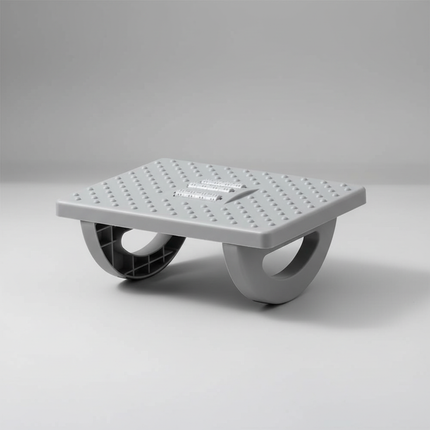 Portability with Massage Rollers Foot Rest 180 Degree Swing Ergonomic Foot Stool Office Foot Rest Under Desk