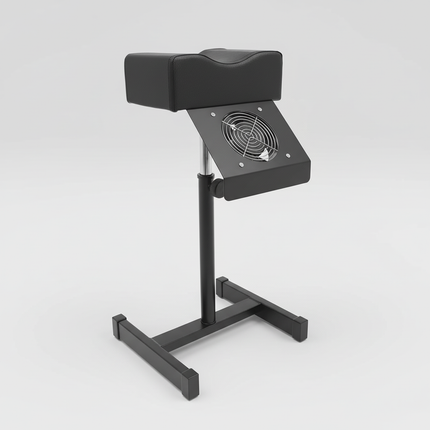 Professional Pedicure Stool Height Adjustable Manicure Chair Beauty Salon Spa Lift Stool Footrest Nail Bench w/Dust Cleaning Fan