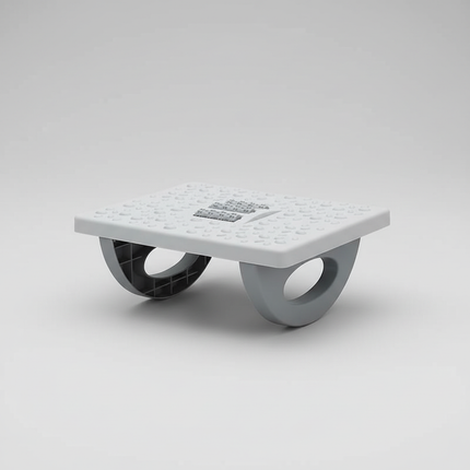 Portability Foot Rest Under Desk Footrest Ergonomic Foot Stool With Massage Rollers Foot Rest For Home Office Work