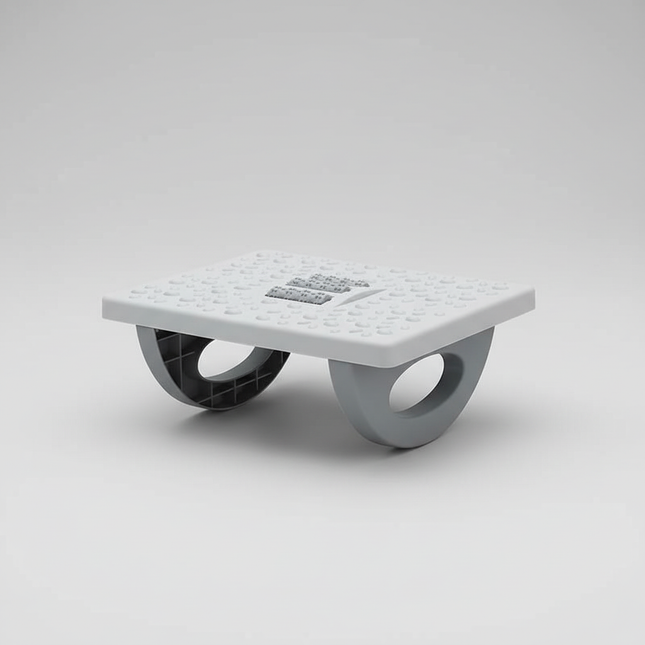 Portability Foot Rest Under Desk Footrest Ergonomic Foot Stool With Massage Rollers Foot Rest For Home Office Work