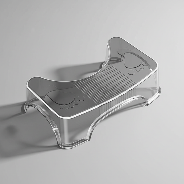 1 thick anti slip stool pad, footstool, household bathroom, adult squatting toilet, toilet footstool waterproof squatting toilet