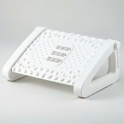 43*32cm Office Stool Footrest With Ergonomic Design Relieve Pressure Improve Comfort Footstool Massage Rollers For Office Space