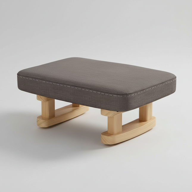 Creative Small Wooden Chair Household Shoe Change Stool Soft Bag Low Stool Office Small Stool Shoe Change Stool Door