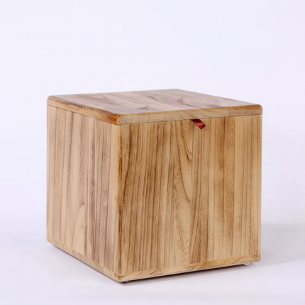 Wood Storage Stool Cube Seat Foot Rest Stool Household Changing Shoes Stools Storage Bin For Living Room Door Entrance Furniture