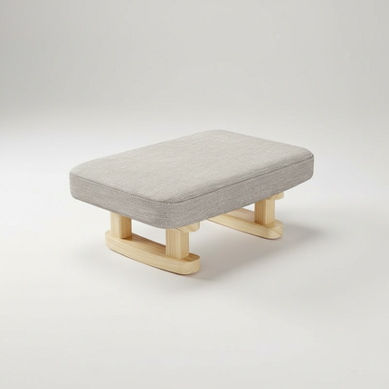 1Pc Creative Small Wood Stool Foot Rest Sofa Living Room Chair