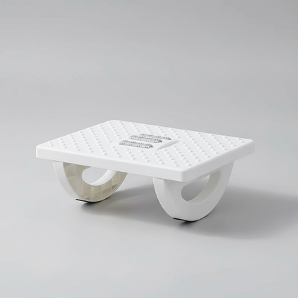 1PC Portability Foot Rest Under Desk Footrest Ergonomic Foot Stool Rocker Balance Board Comfortable Foot Stool for Home Office