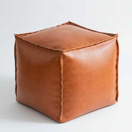 Light luxury leather pier tatami floor storage seat cushion living room household pier pu leather futon seat cushionNo filling m