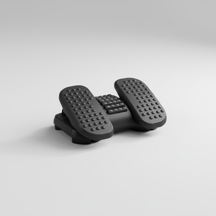 Ergonomic Foot Rest for Office Desk Anti-Slip Foot Stool with Adjustable Height Under Desk Leg Rest for Varicose Vein Prevention