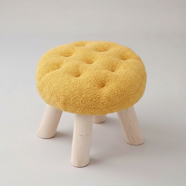 Flower Stool, Footstool, Shoe Changing Stool, Sofa, Coffee Table, Low Stool, Small Round Stool, Living Room, Bedroom