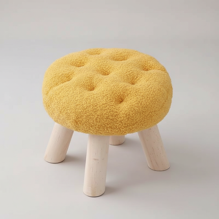 Flower Stool, Footstool, Shoe Changing Stool, Sofa, Coffee Table, Low Stool, Small Round Stool, Living Room, Bedroom