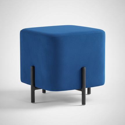 Customized Velvet Dressing Stool Golden Leg Tassel Makeup Bench Openable Ottoman Pouf for Home Fashionable Furniture