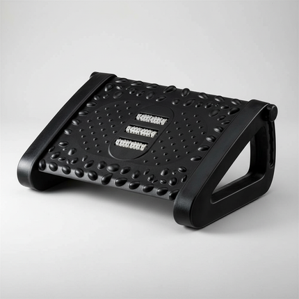 Feet Stool Chair Under Desk Footrest Foot Resting Stool with Massage Ergonomic Office Footrest Under Desk Height Adjustable