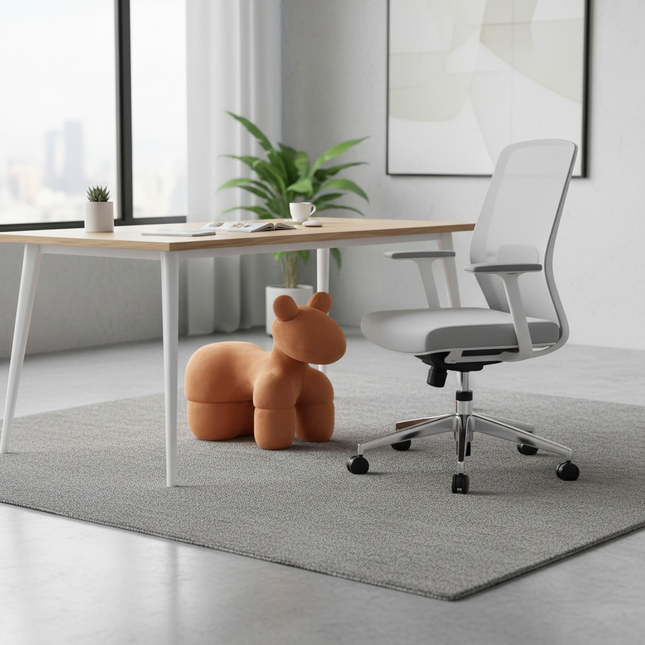 Cute Animal Shaped Foot Stool Internet Celebrity Pony Chair Cartoon Puppy Seat Childrens Furniture Adult Shoe Changing Bench - gallery 1