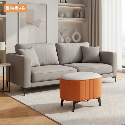 Bedroom Minimalist Foot Stool French Household Portable Adults Bench Step Stools Minimalist Meditation Tabouret Salon Furniture - gallery 1