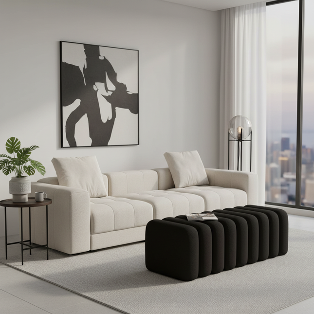 UVR Shoe Changing Bench Light Luxury Doorway Entrance Chair Living Room Sofa To Footrest Chair Bedroom Bed End Bench Furniture - gallery 1