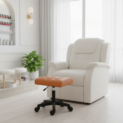 Nap Rest Foot Lift Foot Pedal Raised Foot Office Sofa Home Dressing Nail Art Stool - gallery 1