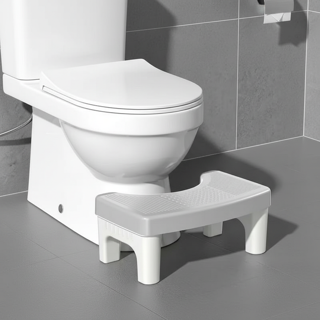 Thickening Bath Toilet Stool Anti-Slip Detachable Foot Rest Plastic Squatty Potty Mat For Adults Seniors Children Pregnant Women - gallery 1