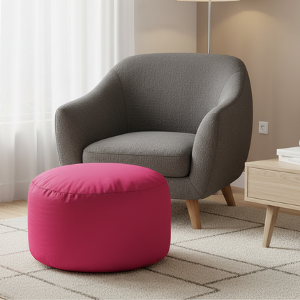 foot rest relaxing custom folding furniture wholesale round footstool makeup stools polyester sofa ottoman modern pouf chair - gallery 1