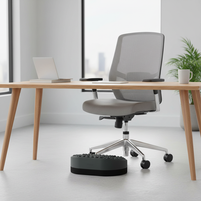 Office Massage Footstool Foot Pad Pedal Board Anti-tilt Foot Erlang Leg Stepping Stool Silicone Ottoman Pouf - gallery 1