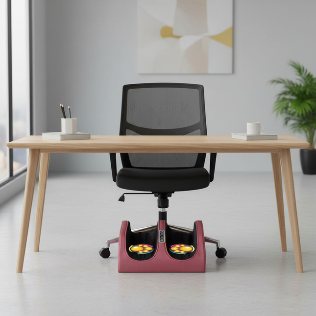 Electric Foot Massager Shiatsu Kneading Deep Tissue Relax Heated Roller Calf Pain Relief Fatigue Muscles Vibrator Machine Health - gallery 1