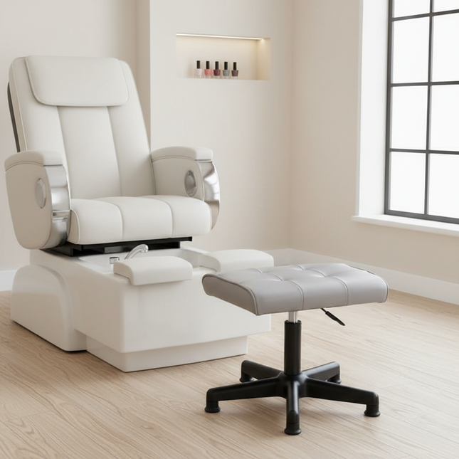 Nap Rest Foot Lift Footstool, Sofa Office Footstool Home Cushion Footstool - gallery 1