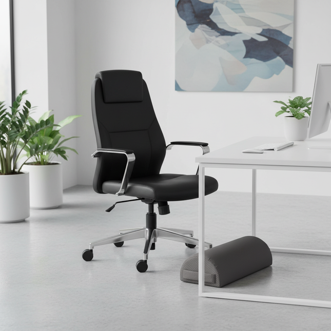 Ergonomic Feet Pillow Relaxing Cushion Support Foot Rest Under Desk Feet Stool for Home Office Computer Work Foot Rest Cushion - gallery 1