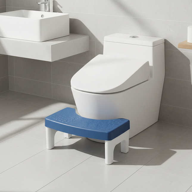 Anti-slip Toilet Stool Squatty Potty Toilet Footstool Cadeiras Bathroom Tools for Pregnant Woman Children Adult Men Old People - gallery 1