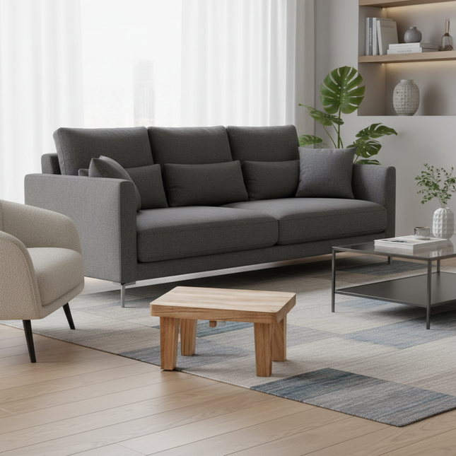 Creative Small Wood Chair Household Shoe Changing Stool Ins Sofa Living Room Foot Rest Stool Tea Table Children Bathroom Footsto - gallery 1