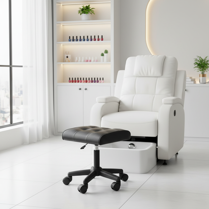 Nap Rest Foot Lift Footstool, Sofa Office Footstool Home Cushion Footstool - gallery 1