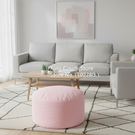 foot rest relaxing custom folding furniture wholesale round footstool makeup stools polyester sofa ottoman modern pouf chair - gallery 1