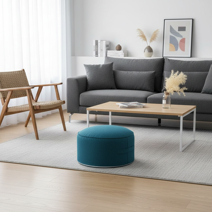 Tea Ceremony Floor Poufs With Fillings Cotton Linen Tatami Footstool Ottoman Thicken Meditation Cushion Yoga Round Cushion Futon - gallery 1