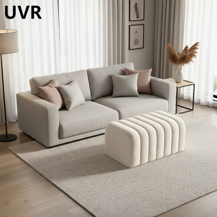 UVR Light Luxury Shoeshine Bench Modern Simple Doorway Entrance Chair Bedroom Bedside Bench Living Room Sofa Footrest Chair - gallery 1
